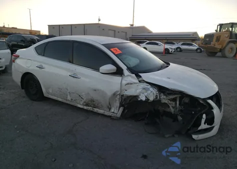 2015 Nissan Sentra S from USA, damaged, VIN 3N1AB7AP0FY296321